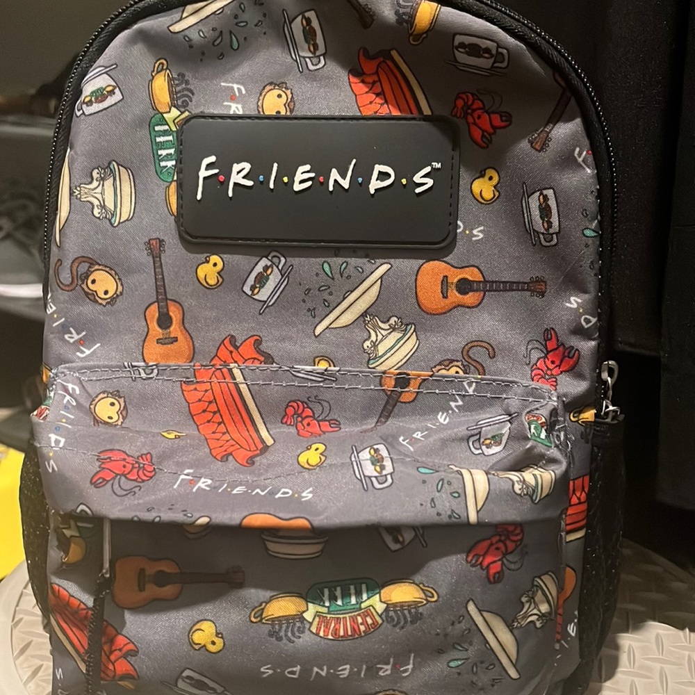 Friends Mini Backpack Grey Central Perk Official Friends Merch. Gently used